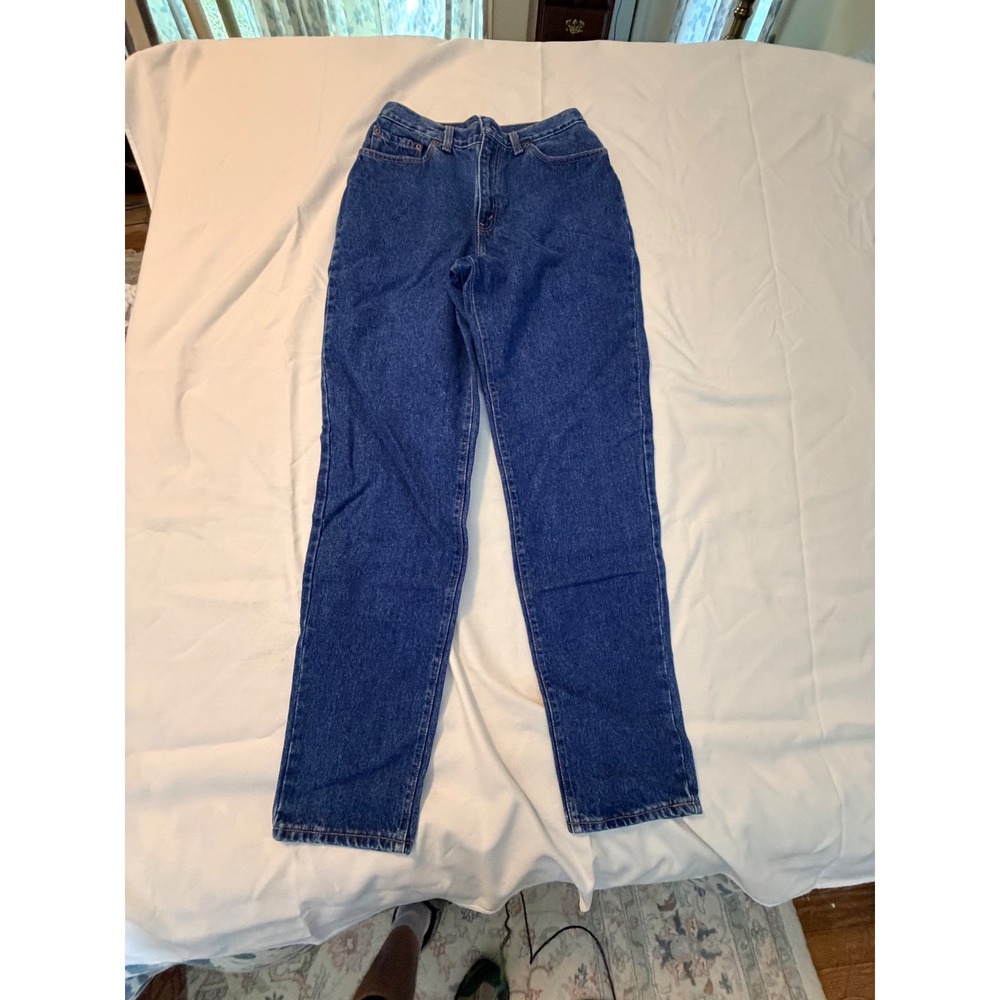 Vintage Levis 17505 1236 Jeans 28x31 Made in USA Blue Denim Red Tab High Rise